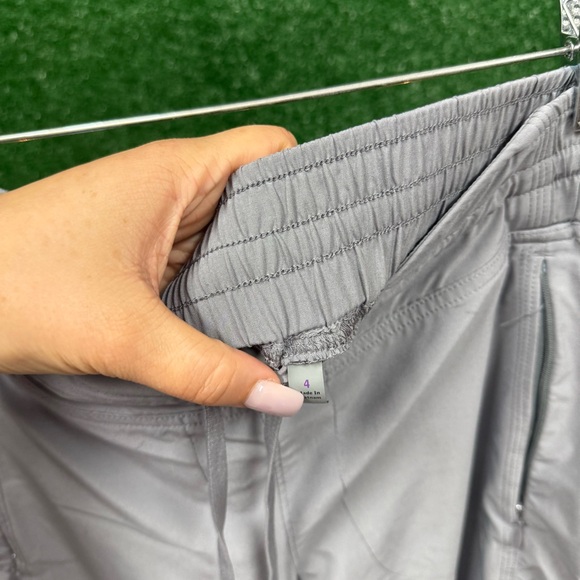 Athleta Light Gray Women's Pants - Picture 2 of 4